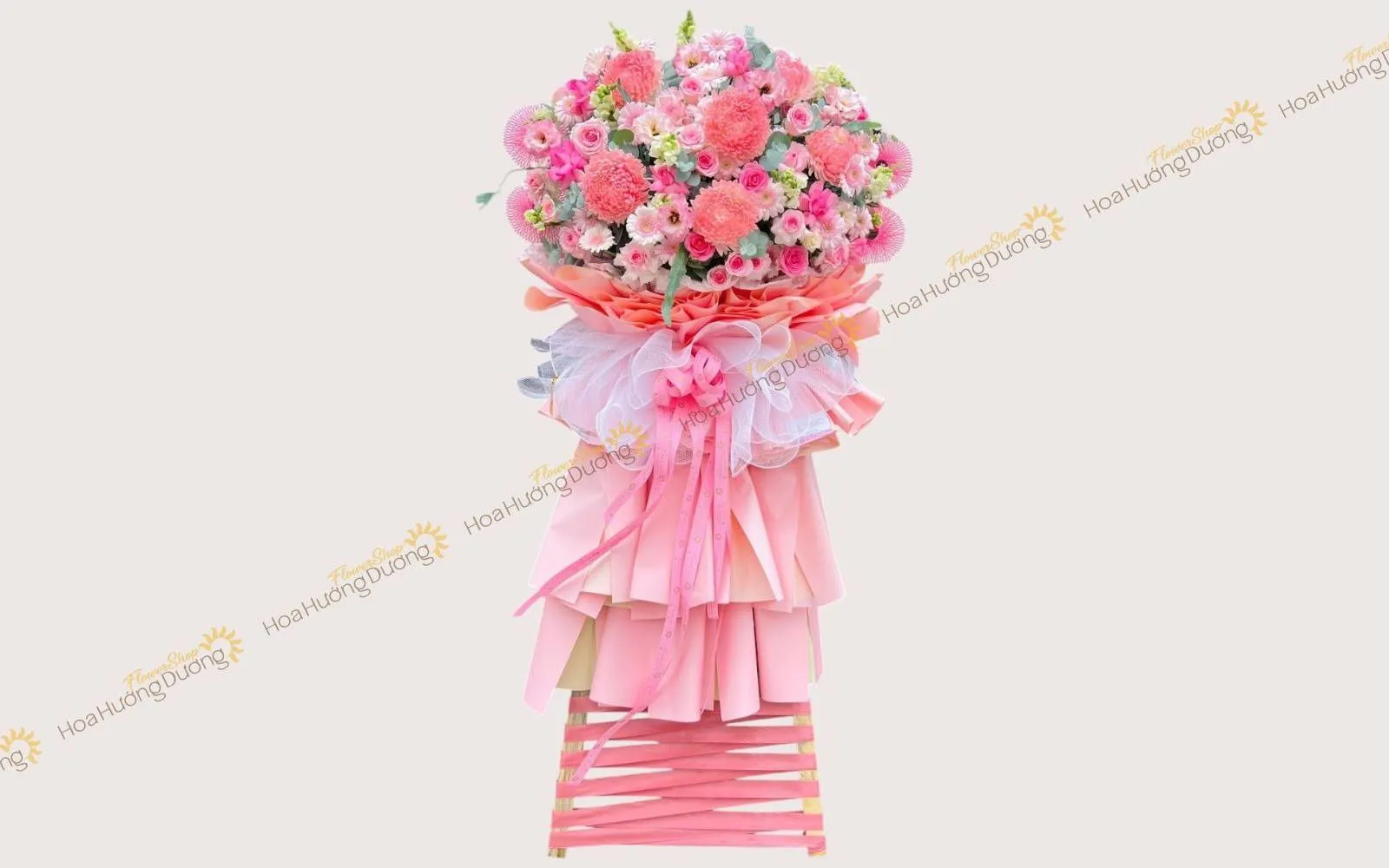 Kiểu dáng kệ hoa chúc mừng đẹp