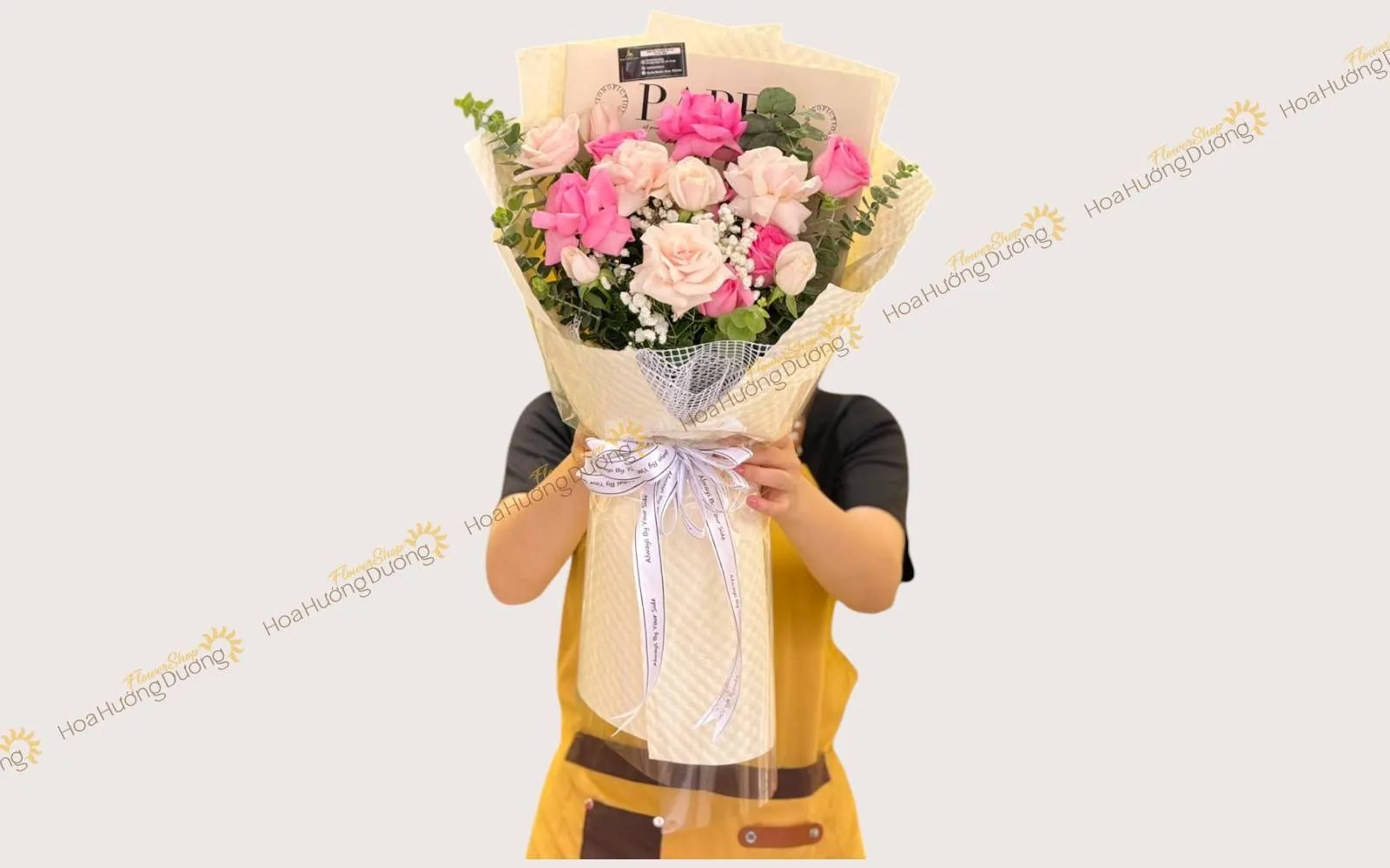 mẫu bó hoa tươi nhỏ xinh
