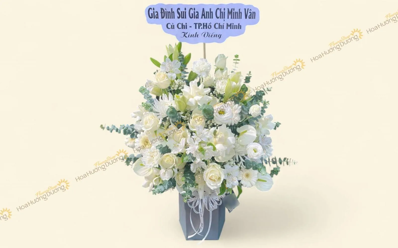 Giỏ Hoa chia buồn đám tang
