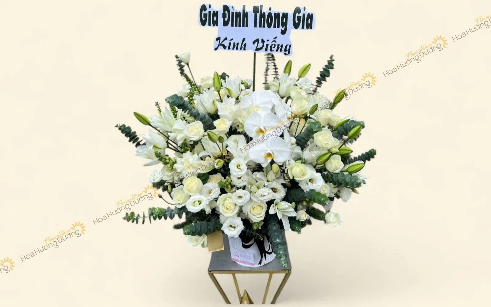 Giỏ hoa viếng đám tang