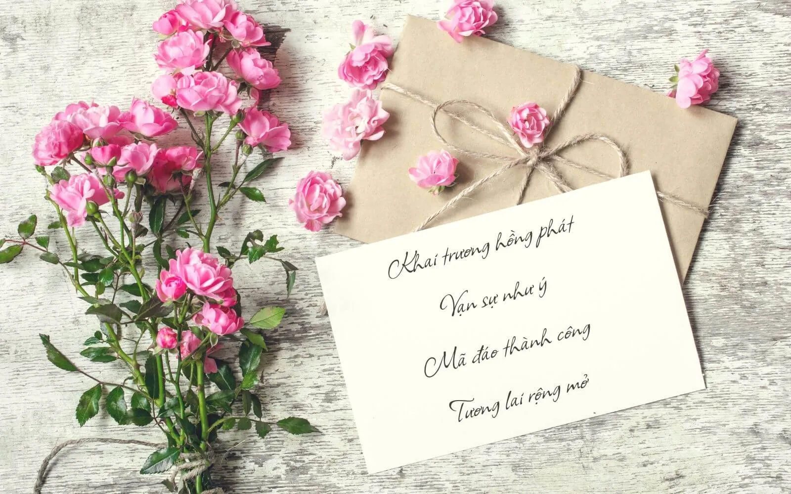 Lời chúc mừng khai trương