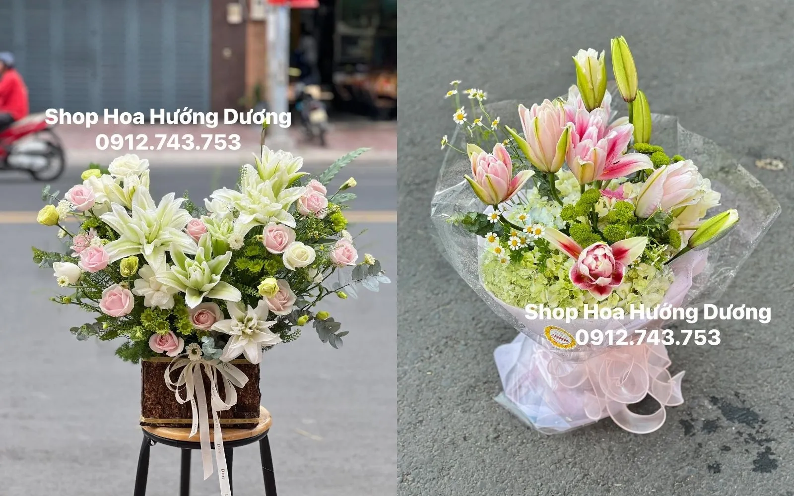 Hoa lily tặng tốt nghiệp