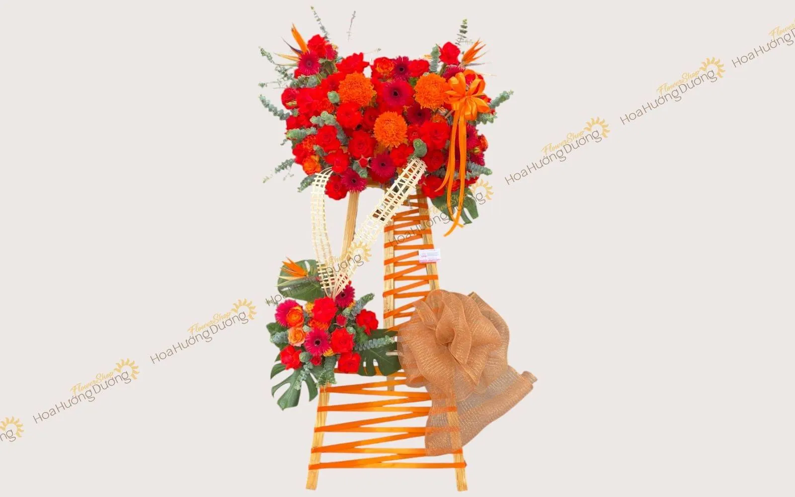 Kệ hoa chúc khai trương hồng phát