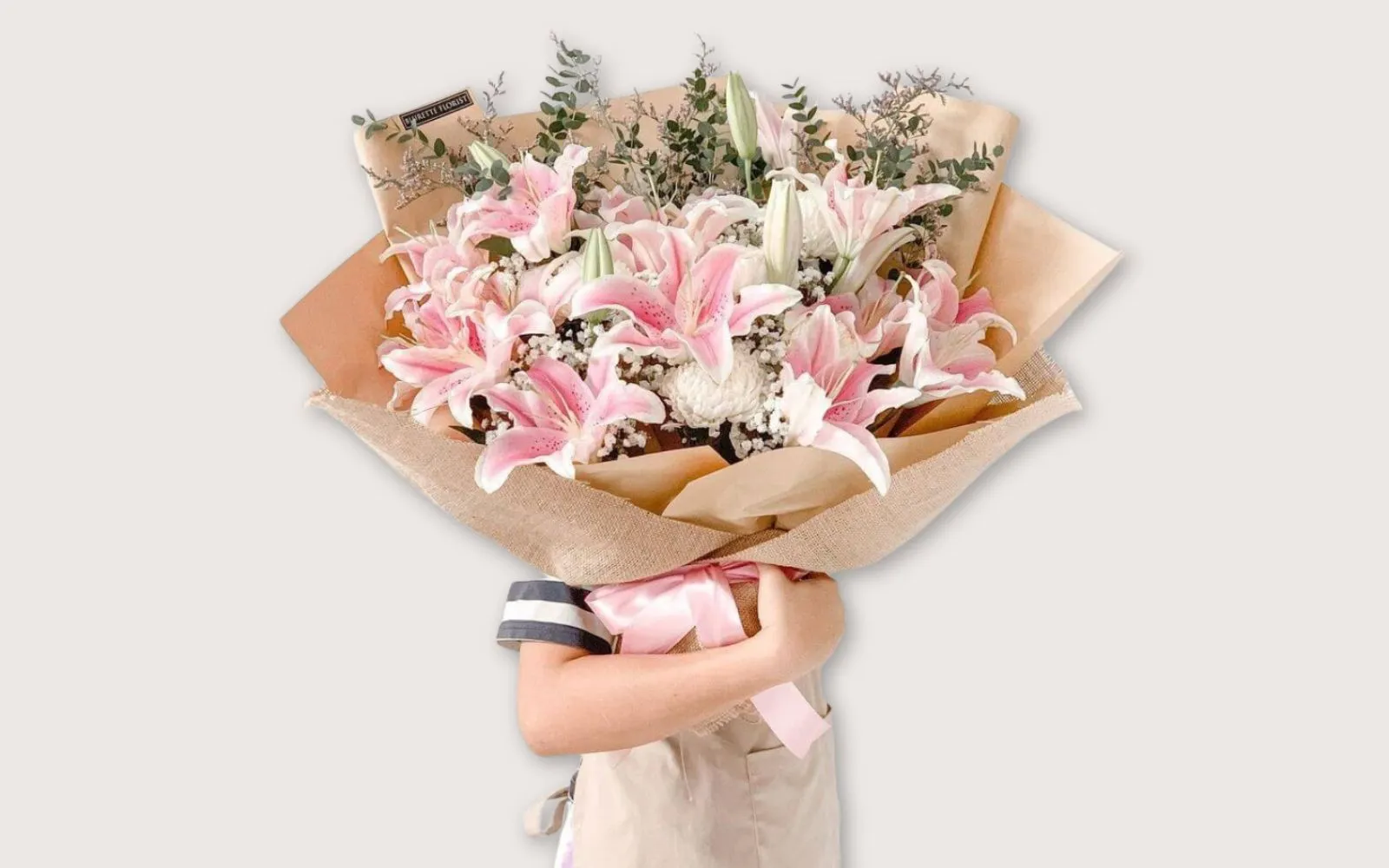Hoa lily chúc mừng dành cho đối tác