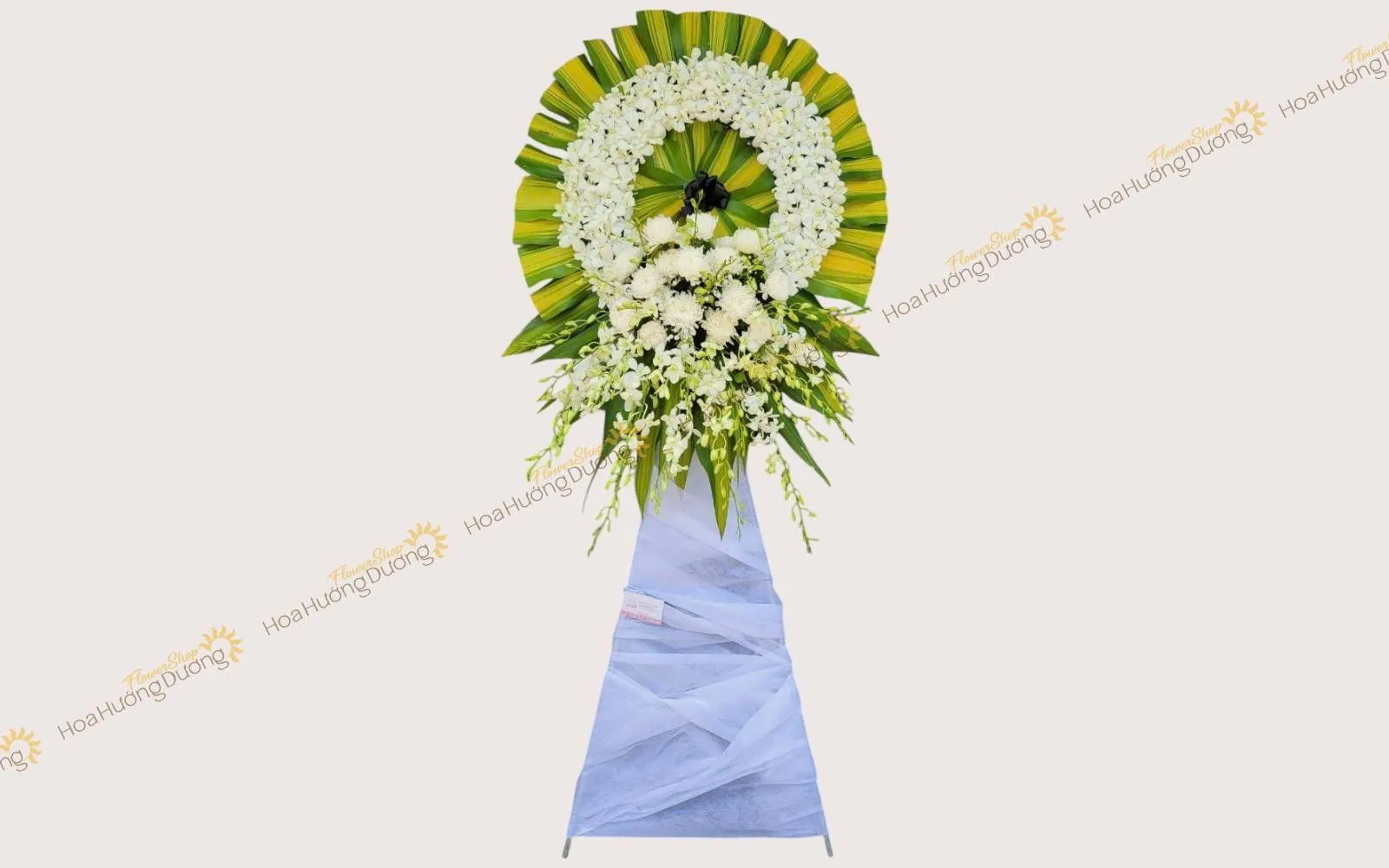 Mẫu vòng hoa kính viếng