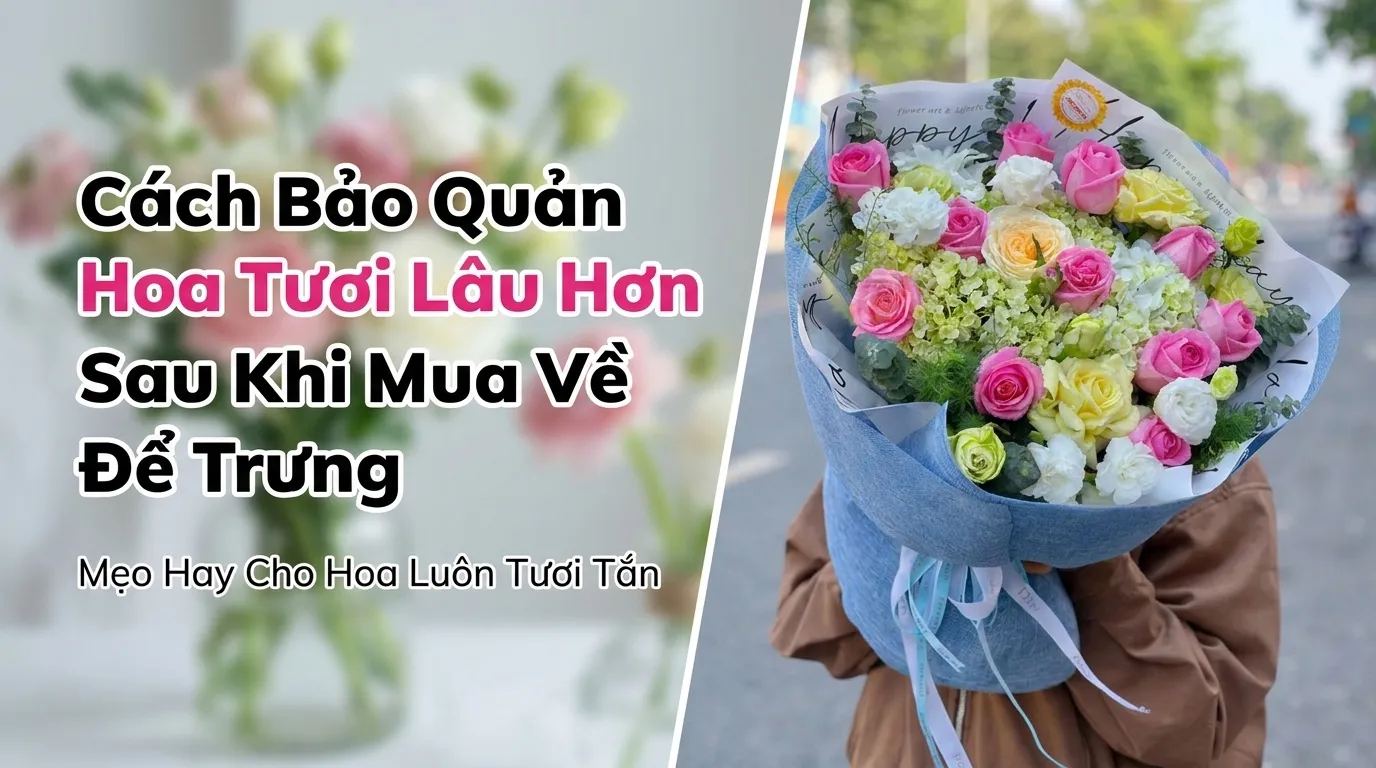Mẫu Hoa Được Yêu Thích Hiện Nay — Chọn ‘Đúng Gu’ Là Cách Tỏ Tình Hoàn Hảo Nhất
