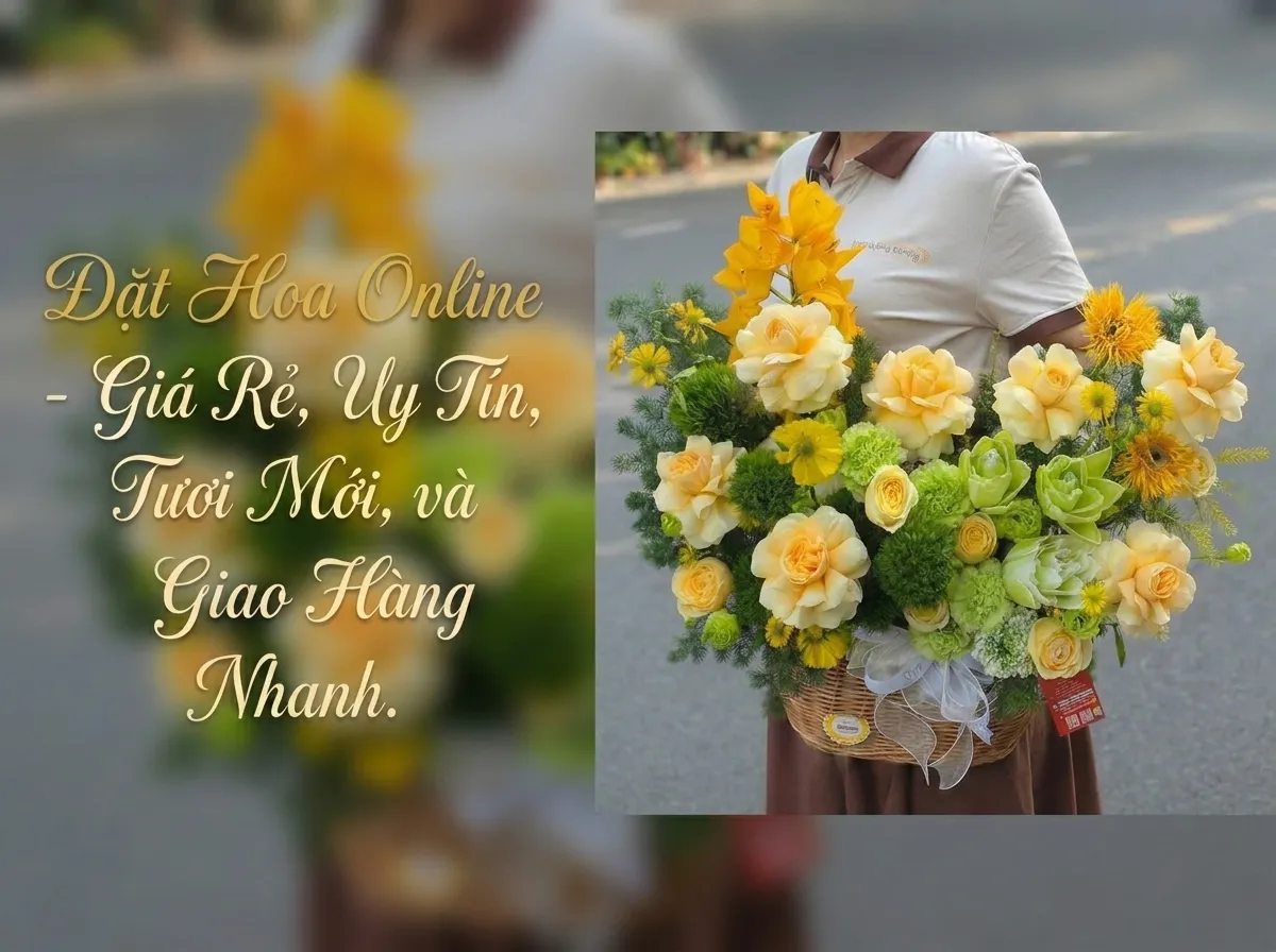 Đặt Hoa Online Giá Rẻ Uy Tín – Tươi Đẹp, Giao Nhanh