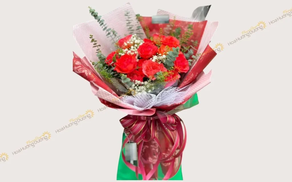 bó hoa mừng ngày thành lập công ty
