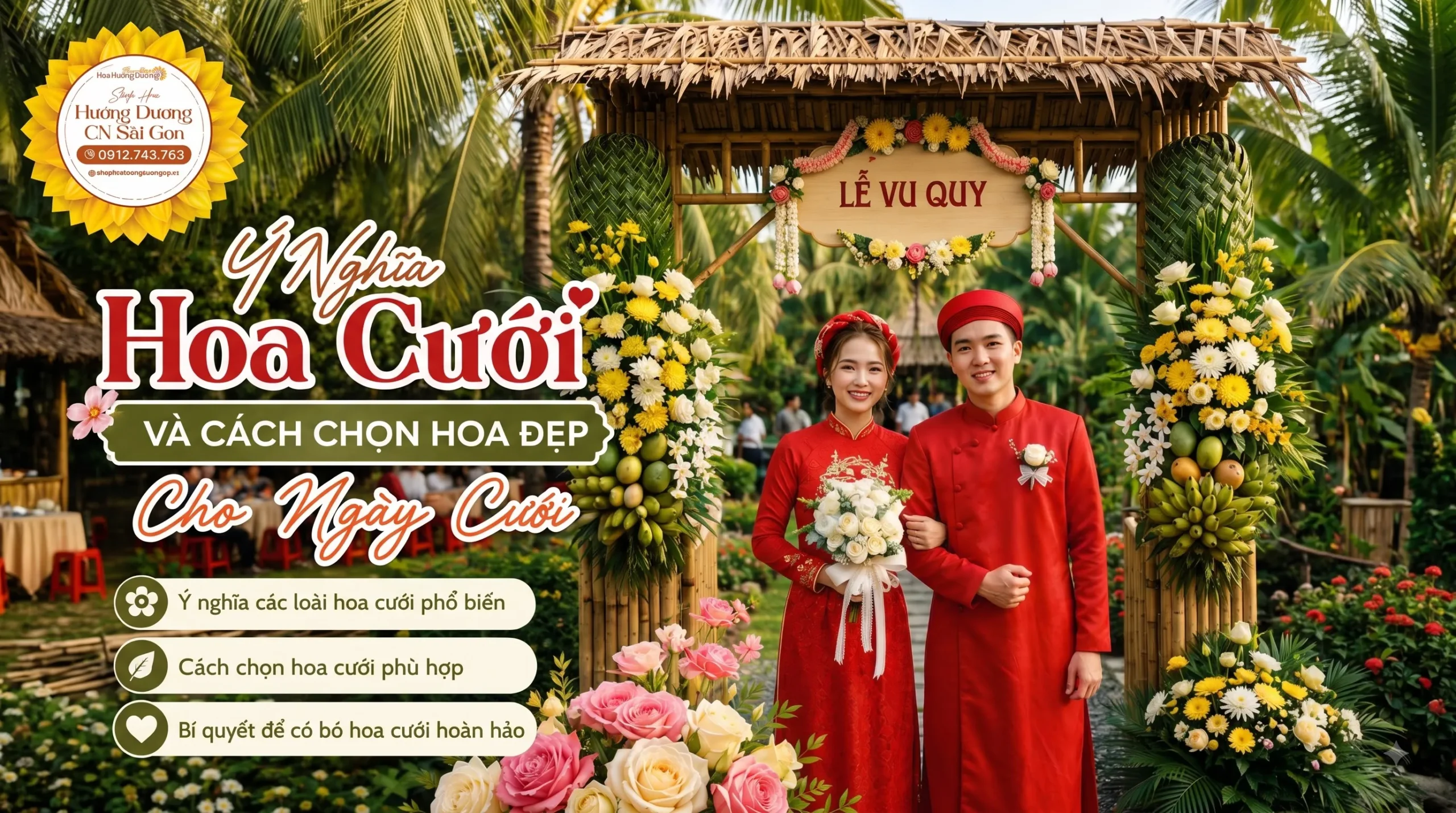 Ý Nghĩa Hoa Cưới Và Cách Chọn Hoa Đẹp Cho Ngày Cưới