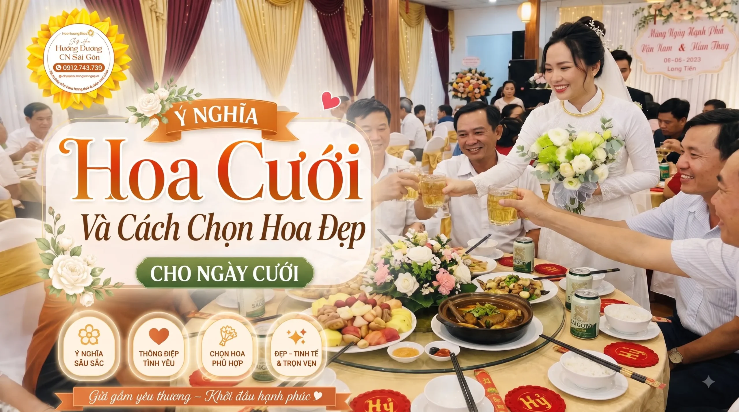 Ý Nghĩa Hoa Cưới Và Cách Chọn Hoa Đẹp Cho Ngày Cưới